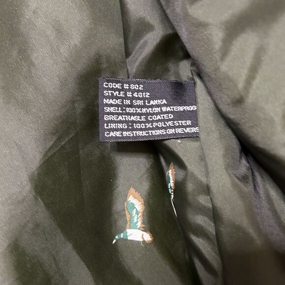 Hodgman 2-Pc Hunting Coat Waterproof XL Green Hooded with Zip Out Fleece Jacket - Picture 8 of 14